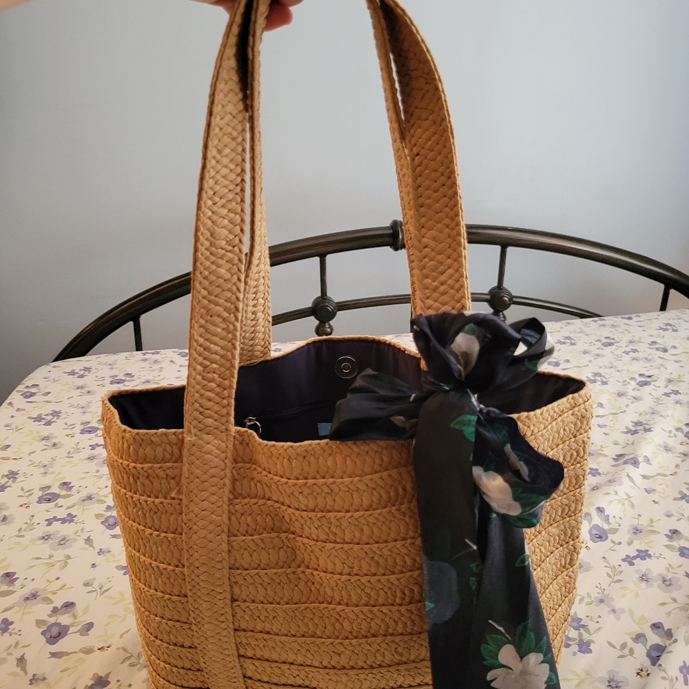 Draper James Straw Bag